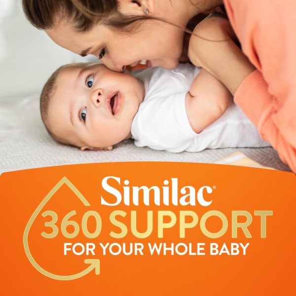 Similac 360 Total Care Sensitive Infant Formula for Fussiness & Gas Due to Lactose Sensitivity, Has 5 HMO Prebiotics, Non-GMO,‡ Baby Formula Powder, 30.2-oz Value Can  Similac - Image 6