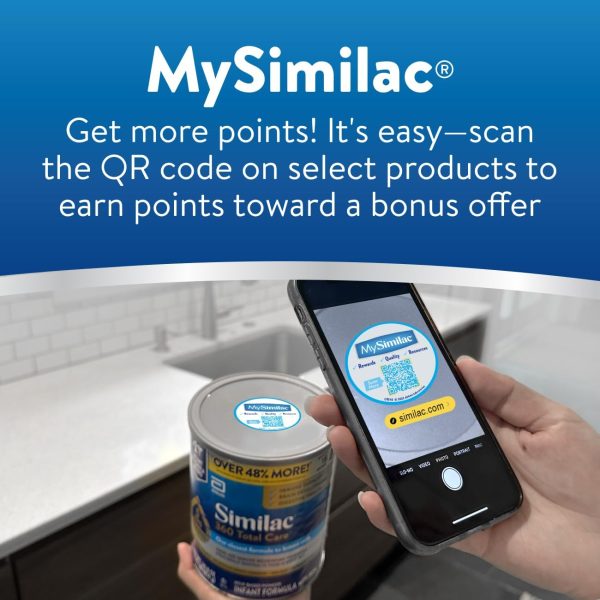 Similac 360 Total Care Infant Formula, Has 5 HMO Prebiotics, Our Closest Prebiotic Blend to Breast Milk, Non-GMO,‡ Baby Formula Powder, 36-oz Value Can, Pack of 3  Baby - Image 23