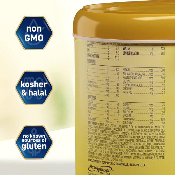 Similac 360 Total Care Infant Formula, Has 5 HMO Prebiotics, Our Closest Prebiotic Blend to Breast Milk, Non-GMO,‡ Baby Formula Powder, 36-oz Value Can, Pack of 3  Baby - Image 3