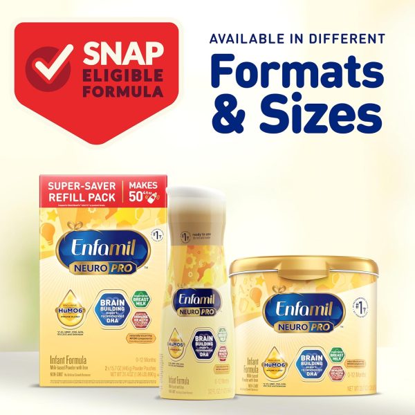 Similac 360 Total Care Infant Formula, Has 5 HMO Prebiotics, Our Closest Prebiotic Blend to Breast Milk, Non-GMO,‡ Baby Formula Powder, 36-oz Value Can, Pack of 3  Baby - Image 6