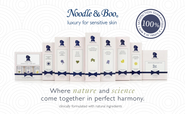 Noodle & Boo Essential Care 3 Piece Kit Super Soft Baby Lotion(2 Oz), Extra Gentle Shampoo(2 Oz) and Soothing Body Wash(2 Oz)  Baby - Image 12