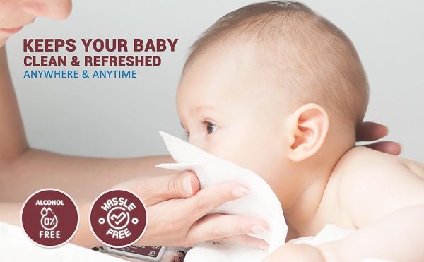 MED PRIDE Unscented Baby Wipes Bulk [24 Packs x 80 Wipes=1920 Wipes Total]- Alcohol-Free Baby Wipes With Soothing Aloe Vera & Vitamin E- Extra Soft & Strong, Paraben-Free, Non-Irritating  Baby - Image 9
