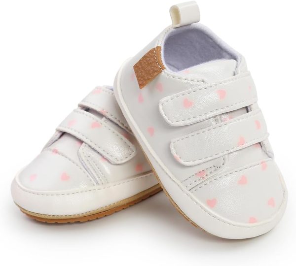 | Baby Girls Boys Shoes Soft Anti-Slip Sole Newborn First Walkers High Top Canvas Denim Unisex Infant Sneaker | Sneakers - Image 19