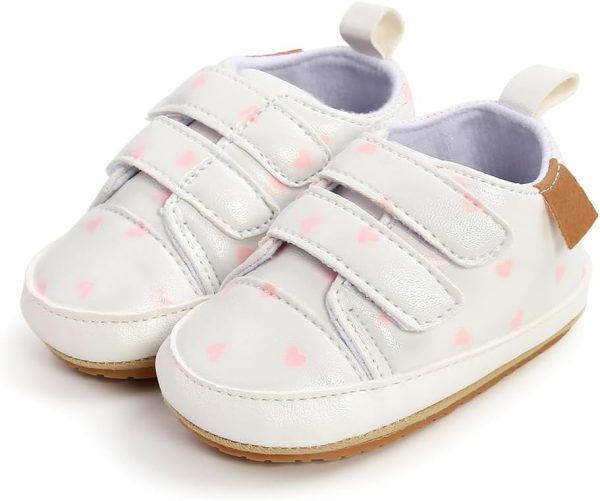 | Baby Girls Boys Shoes Soft Anti-Slip Sole Newborn First Walkers High Top Canvas Denim Unisex Infant Sneaker | Sneakers - Image 15