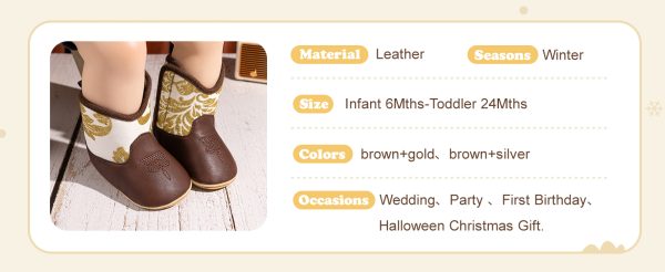 | Zoolar Infant Unisex Warm Fur Lining Soft Boots Baby Winter Ankle Non-Slip Rubber Texture Sole Toddler Winter Snow Crib Shoes | Boots - Image 8