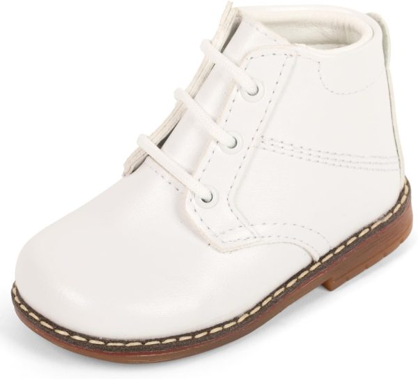 | Baby and Toddler Walking Shoes Lightweight Non-Slip First Walker Shoes with Ankle Support for Boys Girls & Kids | Boots