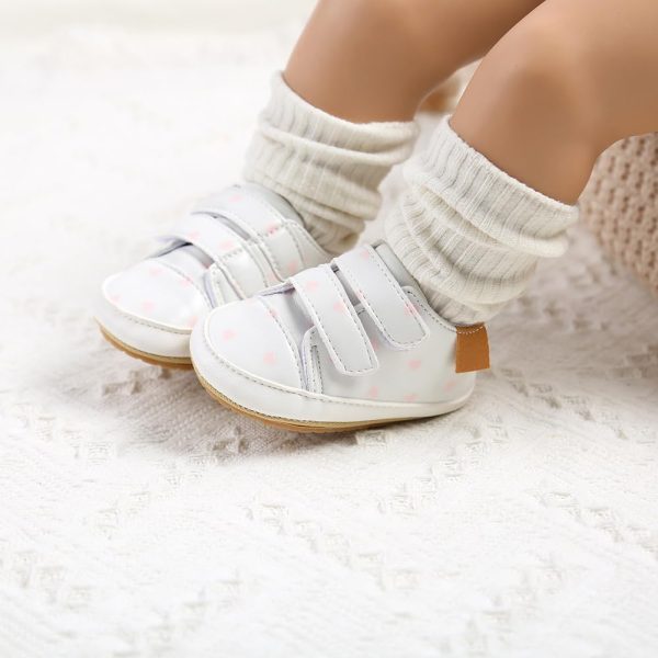| Baby Girls Boys Shoes Soft Anti-Slip Sole Newborn First Walkers High Top Canvas Denim Unisex Infant Sneaker | Sneakers - Image 14