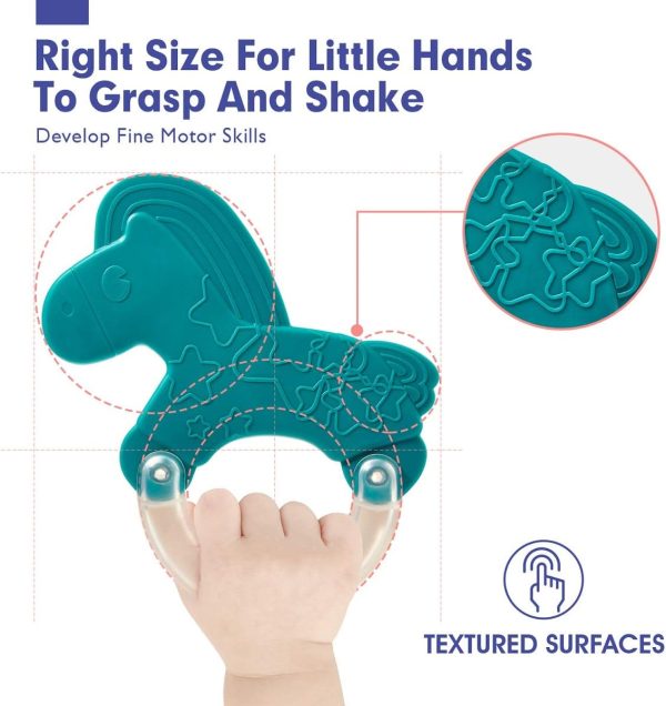 Baby Rattles 0-6 Months Rattles for Babies 0-6 Months Baby Rattles Toys 0-3-6-12 Months Infant Rattle Toys for Babies 0-6 Months Teething - Newborn Baby Boy Girl Rattles Set Wrist Socks : Toys & Games - Image 7