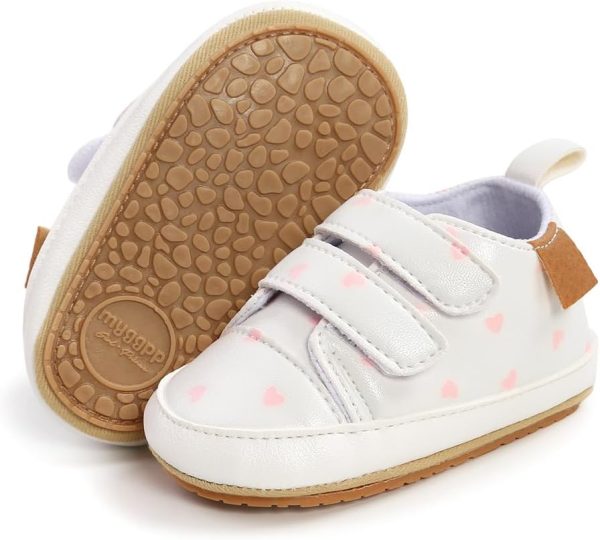 | Baby Girls Boys Shoes Soft Anti-Slip Sole Newborn First Walkers High Top Canvas Denim Unisex Infant Sneaker | Sneakers - Image 13