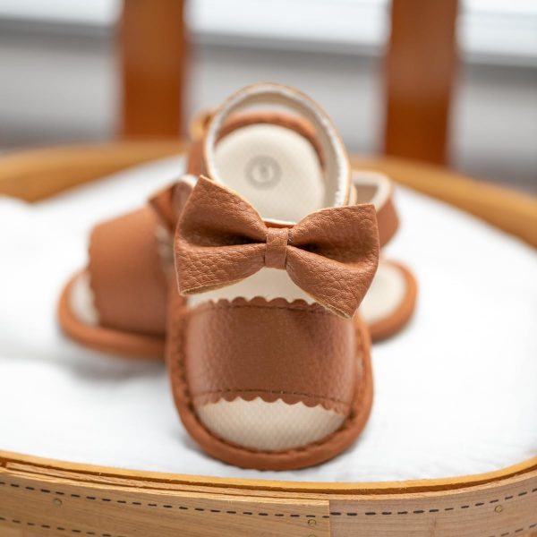 | Babelvit Infant Baby Girl Boy Sandals Comfort Premium Summer Outdoor Casual Beach Shoes with Flower Bowknot Anti Slip Rubber Sole Newborn Toddler Prewalker First Walking Shoes | Sandals - Image 21