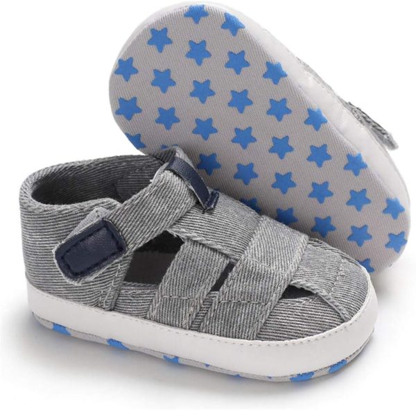 HsdsBebe Infant Baby Boys Girls Summer Beach Sandals Breathable Athletic Anti-slip Soft Sole Newborn First Walker Crib Shoes(ZZY3205 dark brown,2)  Clothing, Shoes & Jewelry - Image 13
