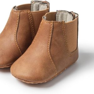 | Meckior Baby Girls Cowboy Tassel Boots Side Zipper Moccasins Soft Bottom Non-Slip Toddler Shoe | Boots