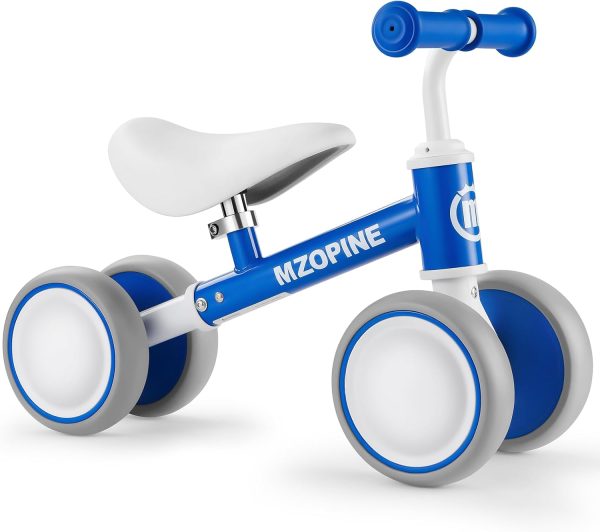 mzopine Baby Balance Bike Toddler Bike Kids Toys for 1 Year Old Boys Girls 12-24 Months Toys Kids Balance Bike Best First Birthday Gifts Children Walker Baby Walker 4 Wheels Bicycle (Purple)  Sports & Outdoors - Image 24