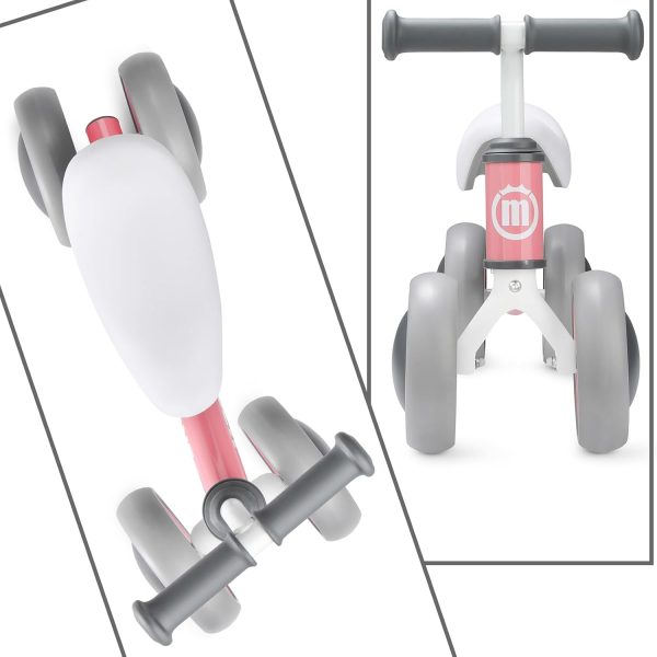 mzopine Baby Balance Bike Toddler Bike Kids Toys for 1 Year Old Boys Girls 12-24 Months Toys Kids Balance Bike Best First Birthday Gifts Children Walker Baby Walker 4 Wheels Bicycle (Purple)  Sports & Outdoors - Image 23