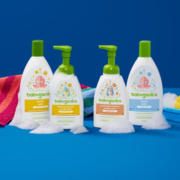 Babyganics Baby Shampoo + Body Wash Pump Bottle, Fragrance Free, 16oz, 3 Pack  Everything Else - Image 22