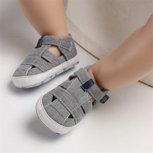 HsdsBebe Infant Baby Boys Girls Summer Beach Sandals Breathable Athletic Anti-slip Soft Sole Newborn First Walker Crib Shoes(ZZY3205 dark brown,2)  Clothing, Shoes & Jewelry - Image 14