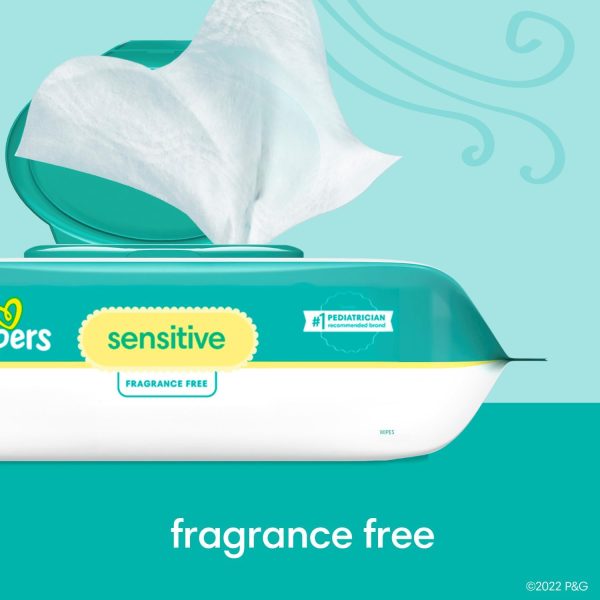Pampers Baby Diapers and Wipes Starter Kit, Swaddlers Disposable Sizes 1 (198 Count) & 2 (186 Count) with Sensitive Water Based 12X Multi Pack Pop-Top Refill (1008 Count)  Baby - Image 24