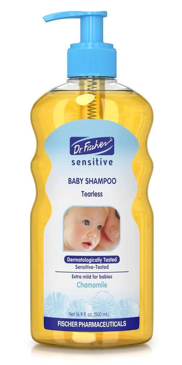 Dr. Fischer Sensitive Baby Bath Set - Baby Bath Wash, Tearless Shampoo, Lotion, & Eye Care Wipes, Baby Bath Essentials - Vitamin Rich Baby Wash Set, Baby Wash and Shampoo Sets - Daily Baby Skin Care  Baby - Image 17