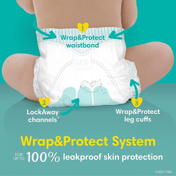 Pampers Swaddlers, Baby Diapers, Size 4, 66 Ct  Baby - Image 21