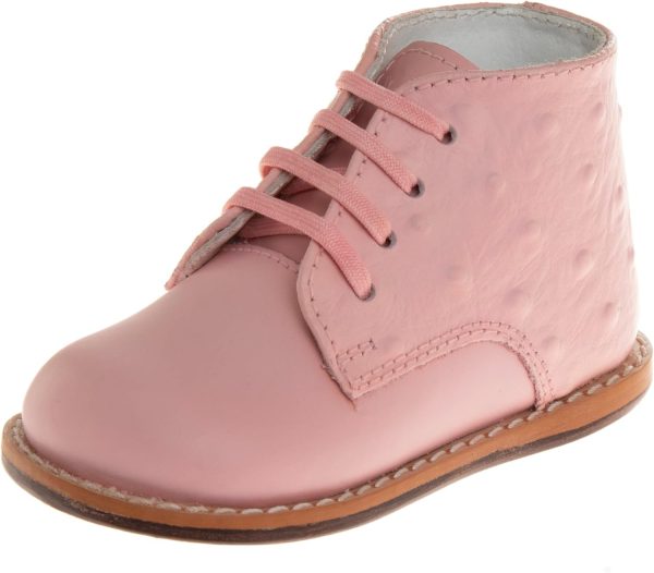 Josmo Baby Unisex Walking Shoes First Walker, Baby First Walker Shoes - Pink Ostrich (Size 3.5 Infant)  Clothing, Shoes & Jewelry - Image 11