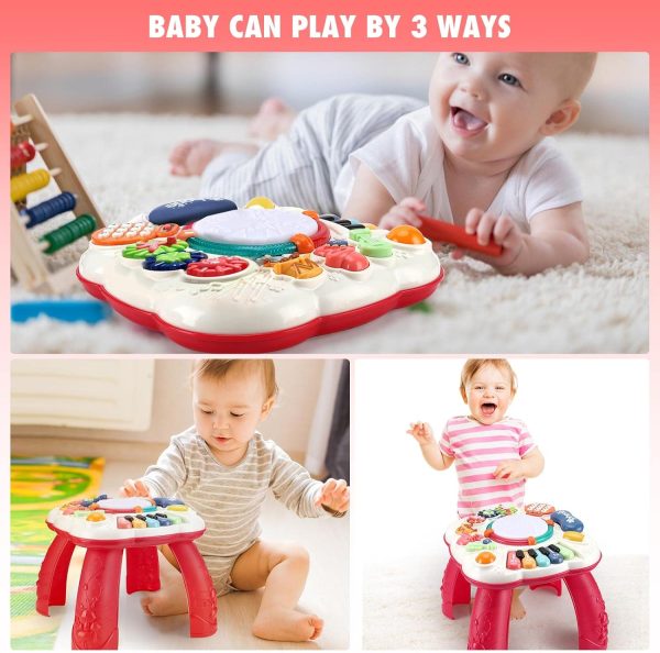 BACCOW Baby & Toddler Toys, Baby Activity Center 6 to 12-18 Month Old, Learning Musical Table Toys for 1 2 3 Year Old Boys Girls Gifts  Toys & Games - Image 17