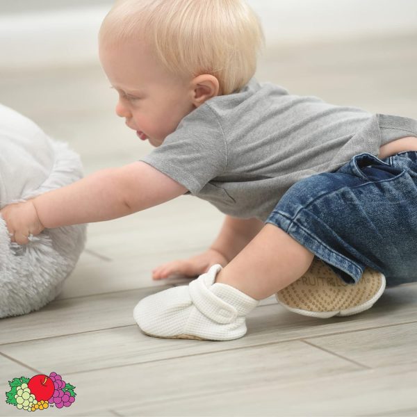 | Fruit of the Loom Cozy Thermal Wrap Booties with Non-Skids for Baby Girls, Boys, Unisex | Boots - Image 18