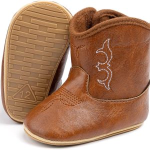 | Zoolar Infant Unisex Warm Fur Lining Soft Boots Baby Winter Ankle Non-Slip Rubber Texture Sole Toddler Winter Snow Crib Shoes | Boots