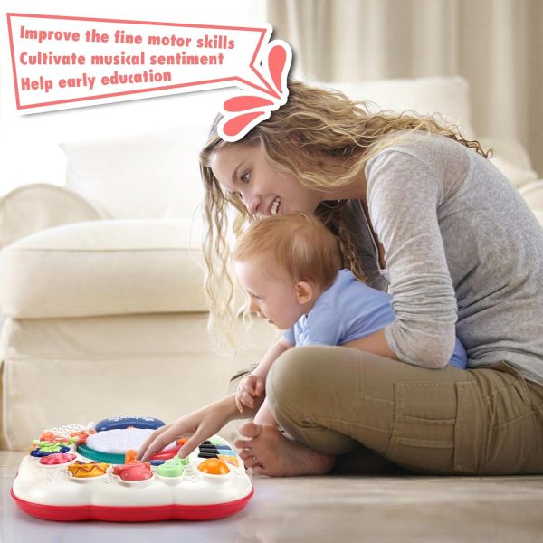 BACCOW Baby & Toddler Toys, Baby Activity Center 6 to 12-18 Month Old, Learning Musical Table Toys for 1 2 3 Year Old Boys Girls Gifts  Toys & Games - Image 18
