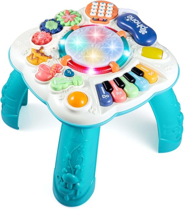 BACCOW Baby & Toddler Toys, Baby Activity Center 6 to 12-18 Month Old, Learning Musical Table Toys for 1 2 3 Year Old Boys Girls Gifts  Toys & Games - Image 21