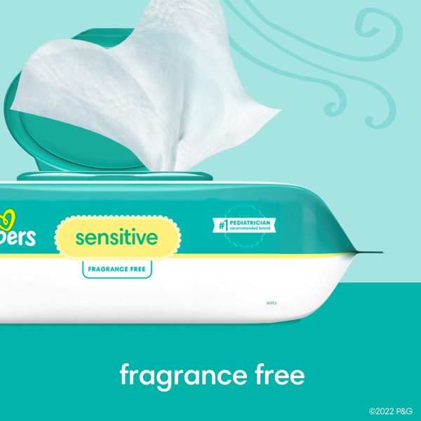 Pampers Baby Diapers and Wipes Starter Kit, Swaddlers Disposable Sizes 1 (198 Count) & 2 (186 Count) with Sensitive Water Based 12X Multi Pack Pop-Top Refill (1008 Count)  Baby - Image 15