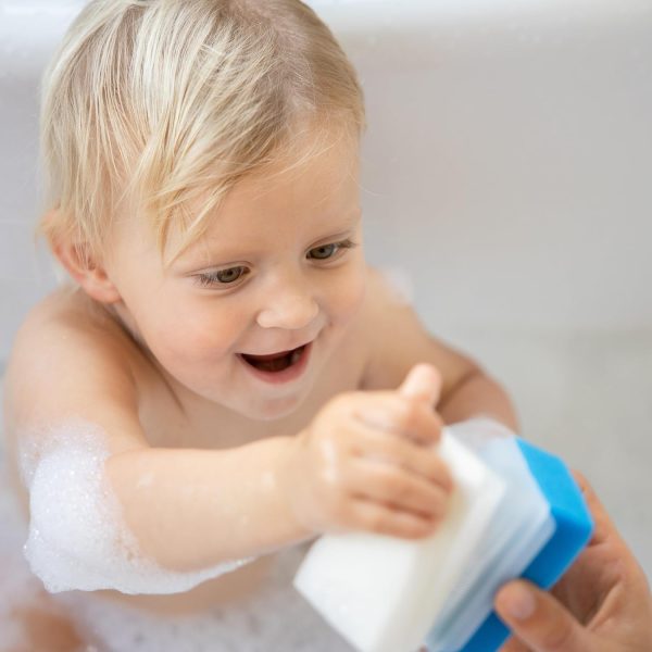 Cradle Cap Brush for Babies - Baby Sponge for Bathing Newborn Bath Essentials | Baby Brush and Comb Set Newborn - Cradle Cap Treatment | Baby Bath Sponges for Newborns (5-Pack)  Baby - Image 25