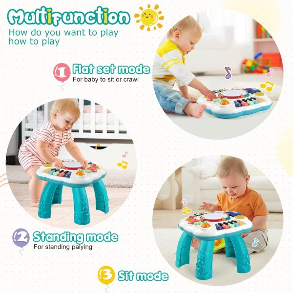 BACCOW Baby & Toddler Toys, Baby Activity Center 6 to 12-18 Month Old, Learning Musical Table Toys for 1 2 3 Year Old Boys Girls Gifts  Toys & Games - Image 23