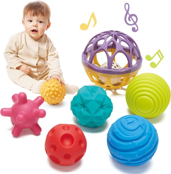 hahaland Baby Toys 0-6 Months - Baby Teething Toys for Babies 0-6 Months - Infant Baby Toys 6-12 Months - Rattles Teethers for Babies 0-3-6-12 Months - Baby Boy Girl Shower Gifts Stocking Stuffers  Toys & Games - Image 20