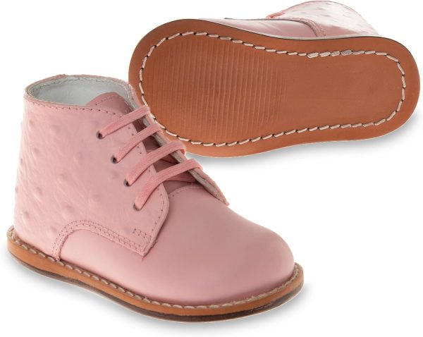 Josmo Baby Unisex Walking Shoes First Walker, Baby First Walker Shoes - Pink Ostrich (Size 3.5 Infant)  Clothing, Shoes & Jewelry - Image 12