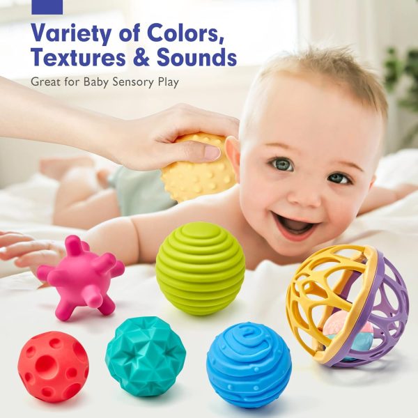 hahaland Baby Toys 0-6 Months - Baby Teething Toys for Babies 0-6 Months - Infant Baby Toys 6-12 Months - Rattles Teethers for Babies 0-3-6-12 Months - Baby Boy Girl Shower Gifts Stocking Stuffers  Toys & Games - Image 23
