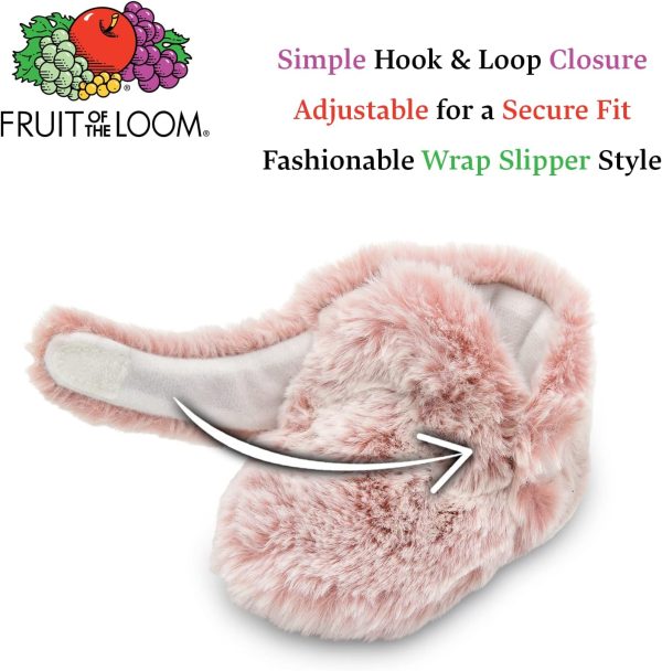 | Fruit of the Loom Cozy Thermal Wrap Booties with Non-Skids for Baby Girls, Boys, Unisex | Boots - Image 2