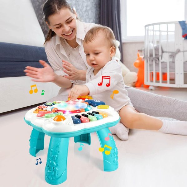BACCOW Baby & Toddler Toys, Baby Activity Center 6 to 12-18 Month Old, Learning Musical Table Toys for 1 2 3 Year Old Boys Girls Gifts  Toys & Games - Image 14