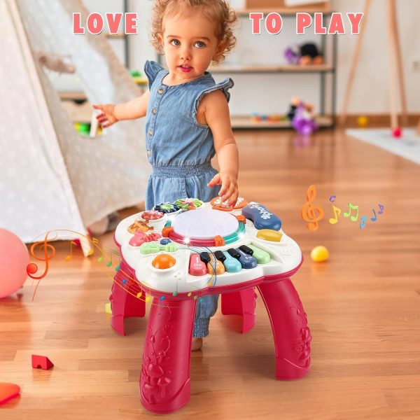 BACCOW Baby & Toddler Toys, Baby Activity Center 6 to 12-18 Month Old, Learning Musical Table Toys for 1 2 3 Year Old Boys Girls Gifts  Toys & Games - Image 19