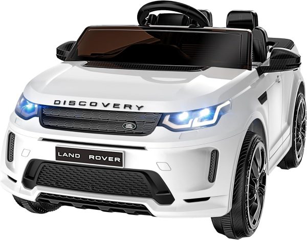ARBELI 12V Licensed Land Rover Kids Electric Car w/Parent Remote Control, Bluetooth, Music, Shock Absorbers, LED Lights, Ride On Toys for Kids Ages 2-5 (Single Seat), Pink  Toys & Games - Image 25