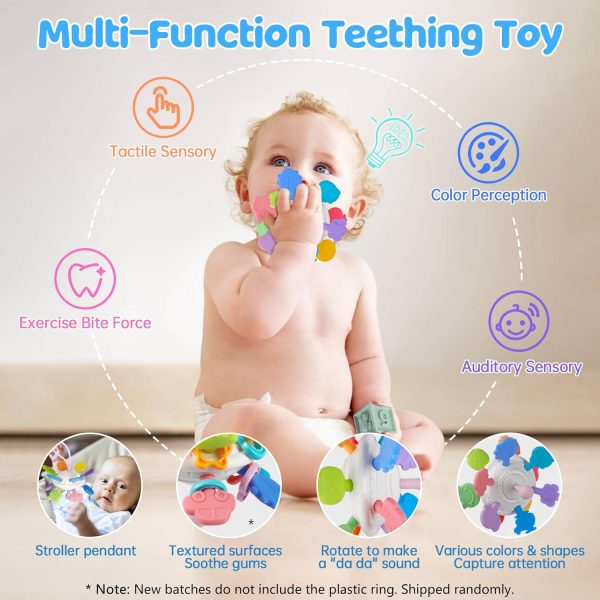 6 in 1 Montessori Baby Toys for 1 + Year Old, Infant Sensory Teething Toys for Babies 6-12 Months, Wooden Stacking Building Blocks Shape Sorter, Xylophone Musical Toy, Birthday Gift for Toddlers 1 2 3  Toys & Games - Image 17