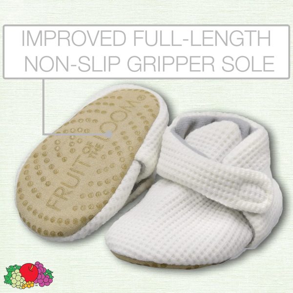 | Fruit of the Loom Cozy Thermal Wrap Booties with Non-Skids for Baby Girls, Boys, Unisex | Boots - Image 15