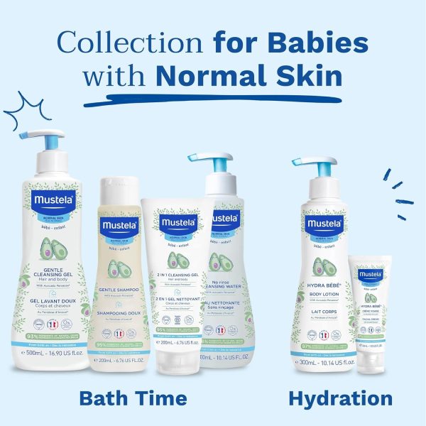 Mustela Newborn Arrival Gift Set - Baby Skincare & Bath Time Essentials - Natural & Plant Based - 5 Items Set  Beauty & Personal Care - Image 7