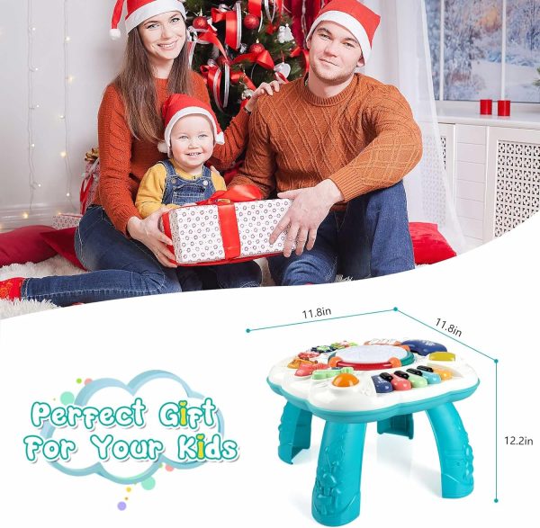 BACCOW Baby & Toddler Toys, Baby Activity Center 6 to 12-18 Month Old, Learning Musical Table Toys for 1 2 3 Year Old Boys Girls Gifts  Toys & Games - Image 13