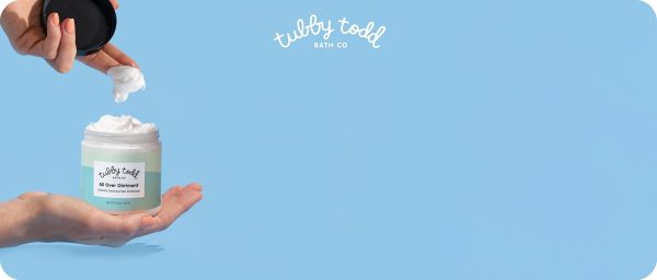 Tubby Todd Sensitive Skincare Baby Bath Kit - Baby Shampoo and Body Wash, Lotion, All Over Ointment & Bubble Bath - The Essentials Baby Bath Gift Set - Standard Size Lavender Rosemary  Baby - Image 8