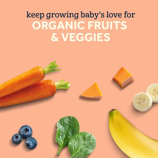 Gerber Organic Baby Food Pouches, 2nd Foods for Sitter, Fruit & Veggie Variety Pack, 3.5 Ounce (Set of 18)  Everything Else - Image 18