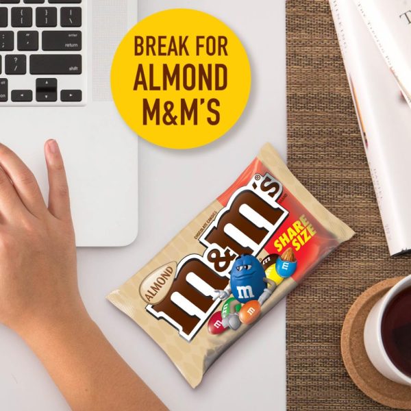 M&M'S Milk Chocolate Candy, Variety Pack, Full Size, Pack of 18 Bulk Candy Chocolate - Image 25