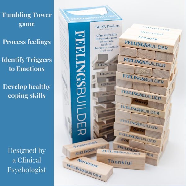 Feelings Builder | Anger Management Toys | CBT Game for Kids, Teens, and Adults | Therapy Games for Kids | Therapy Toys | School Psychologist Games | Therapist Office Must Have | ADHD Tools  Toys & Games - Image 10