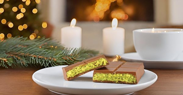 UniqBite Dubai Chocolate Bar Pistachio I Viral Knafeh Chocolate Bar with Pistachio Cream and Kataifi, 3 pack, Total 9.5 oz (270gr)  Grocery & Gourmet Food - Image 21