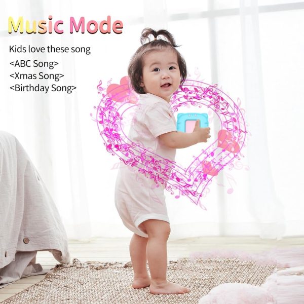 Eaever Educational-Toys with Music, ABC Talking-Flash-Cards with 252 Sight Words, Number, Preschool-Learning-Activities, Pocket Speech for Toddler Ages 1-6 Boys and Girls, Birthday/Easter Gifts, Blue  Toys & Games - Image 15