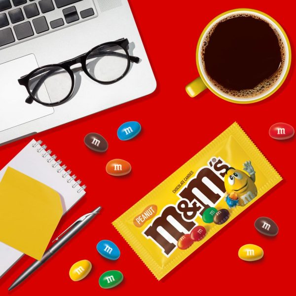 M&M'S Milk Chocolate Candy, Variety Pack, Full Size, Pack of 18 Bulk Candy Chocolate - Image 16